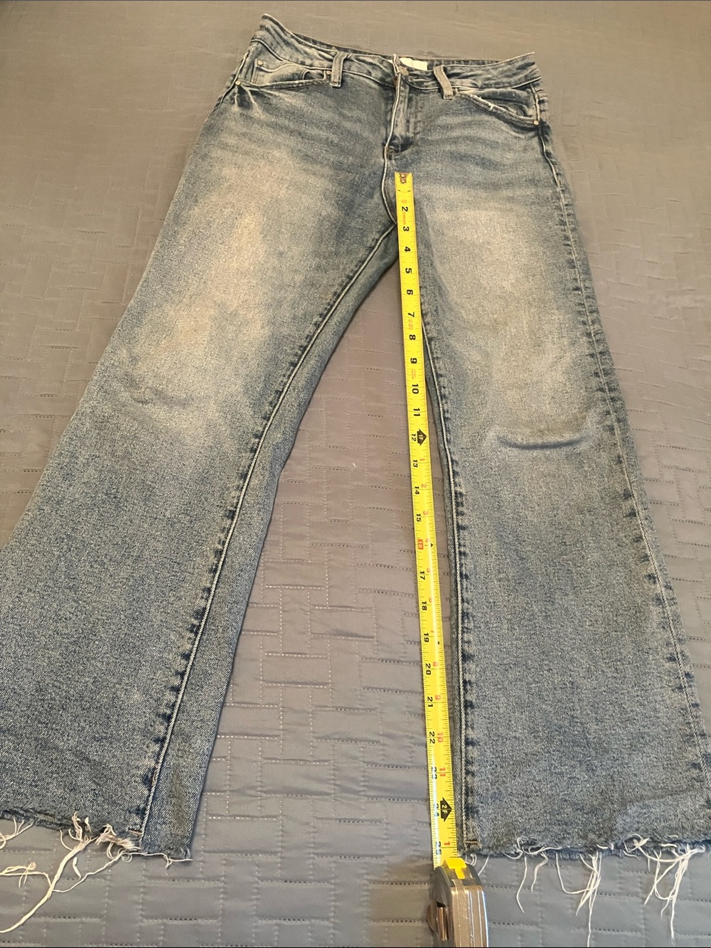 🌺 4 for 20.00 high waist crop Jean size small